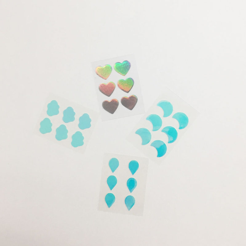 Different Shapes Holographic Hydrocolloid Zit Pimple Patch